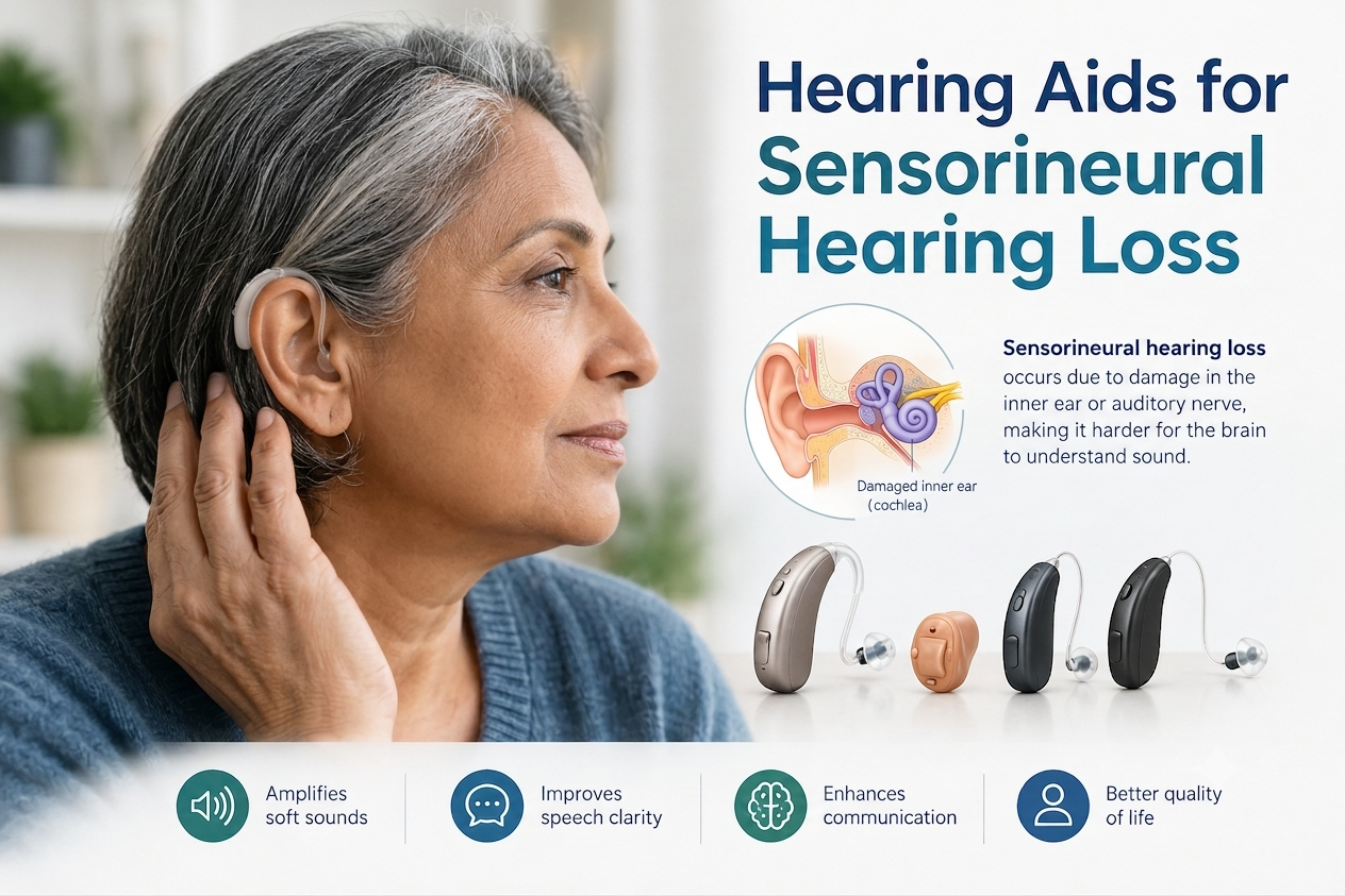 Hearing Aids for Sensorineural Hearing Loss