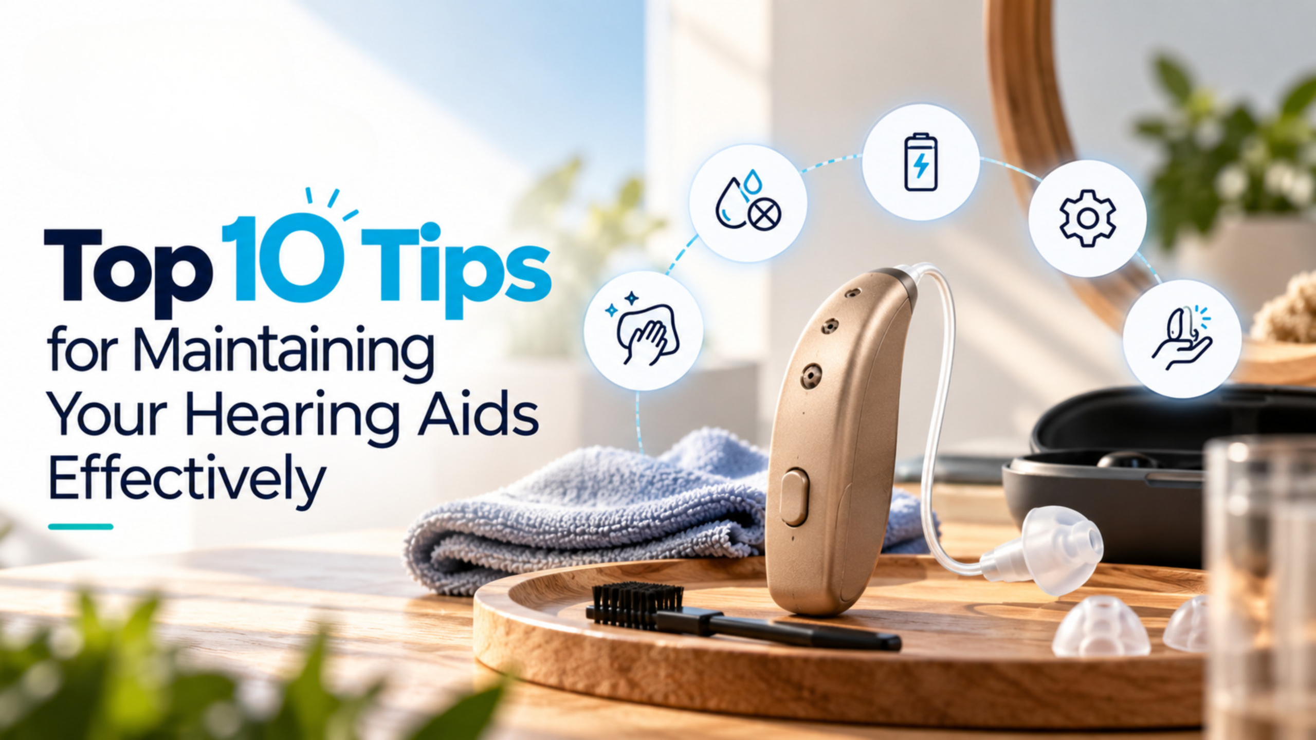 Top 10 Tips for Maintaining Your Hearing Aids Effectively