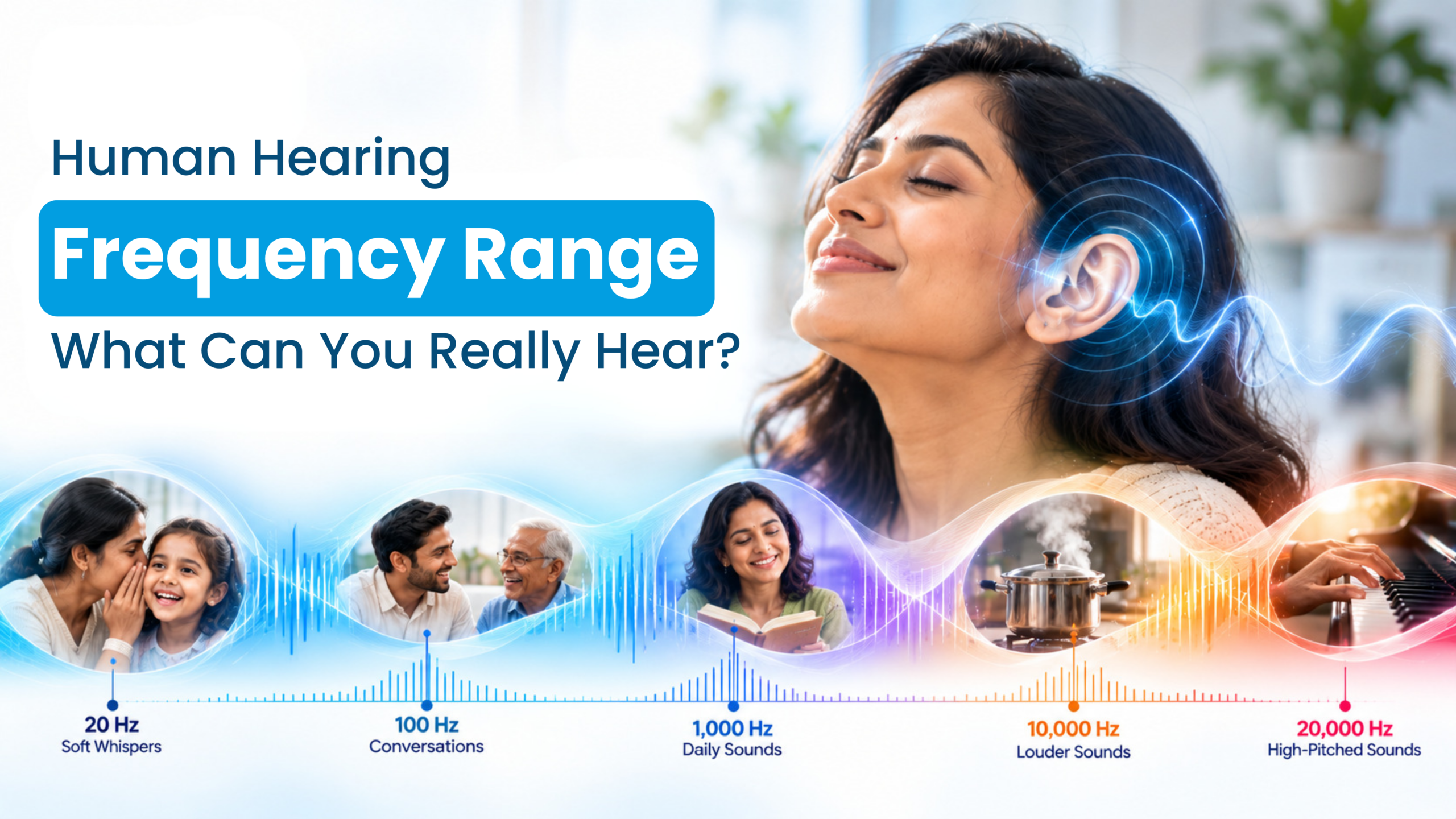 Human Hearing Frequency Range: What Can You Really Hear?